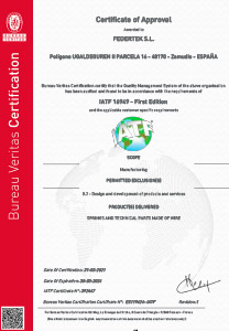 Certificado ISO TS